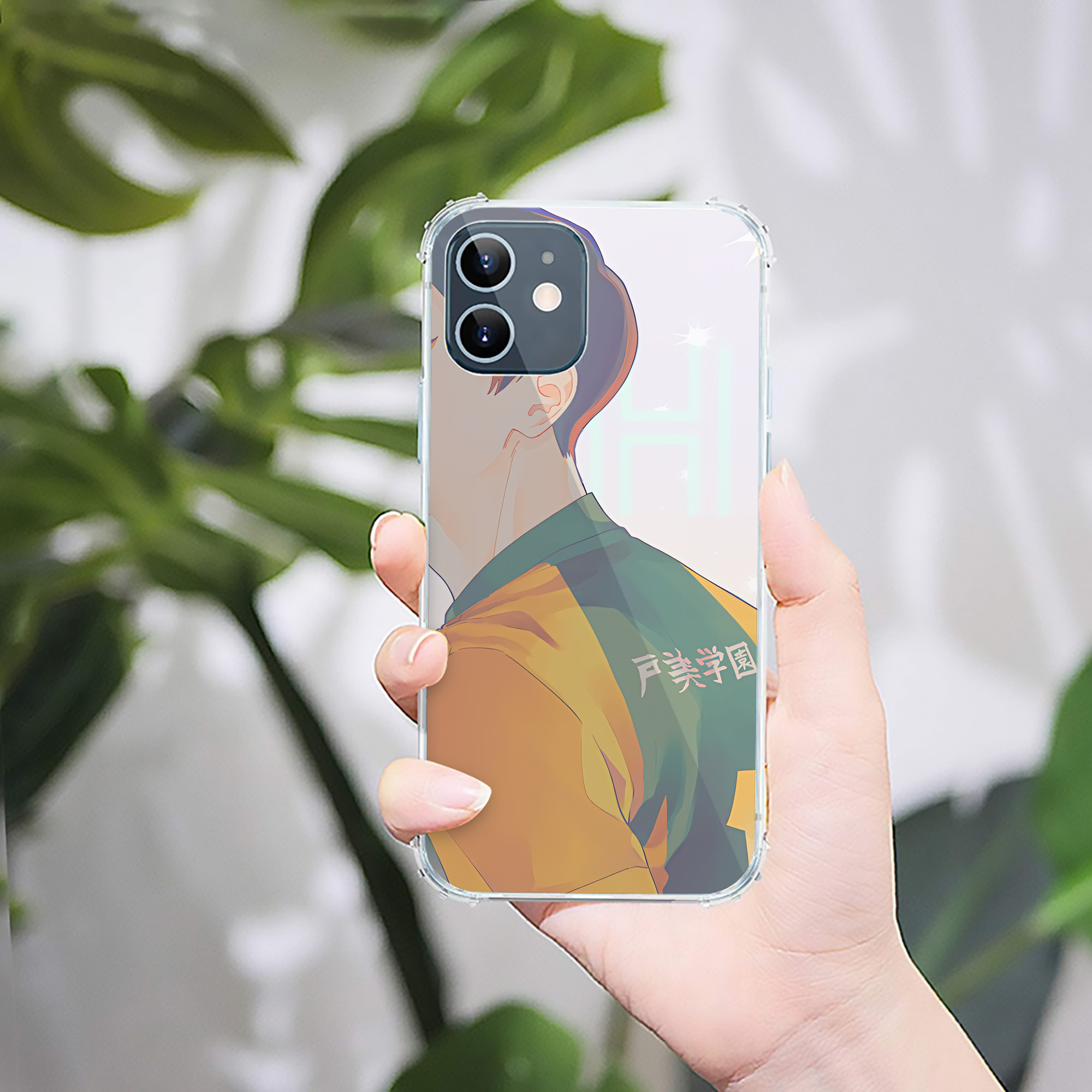 （画像用） ハイキュー!! Haikyu!! 【iPhone 12シリーズ対応】透明スマホケース（クリアソフトケース）